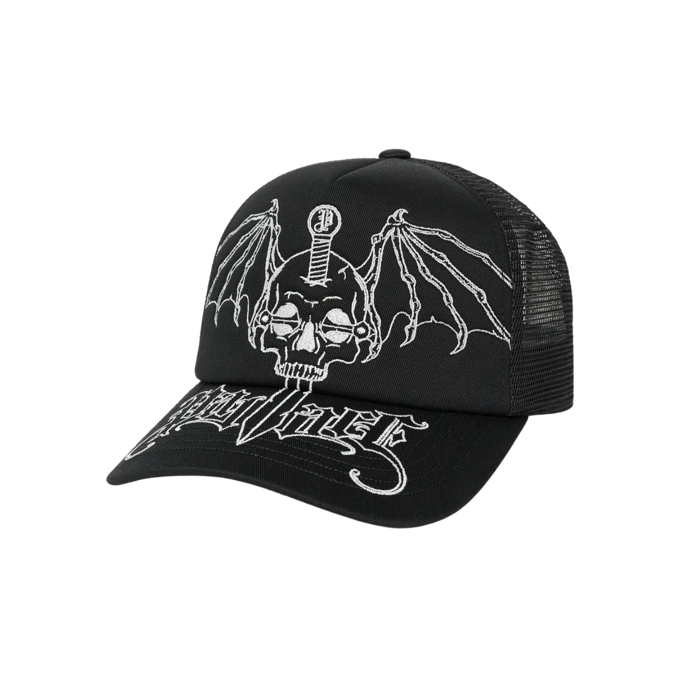 Boné Palace Trucker Evil Preto