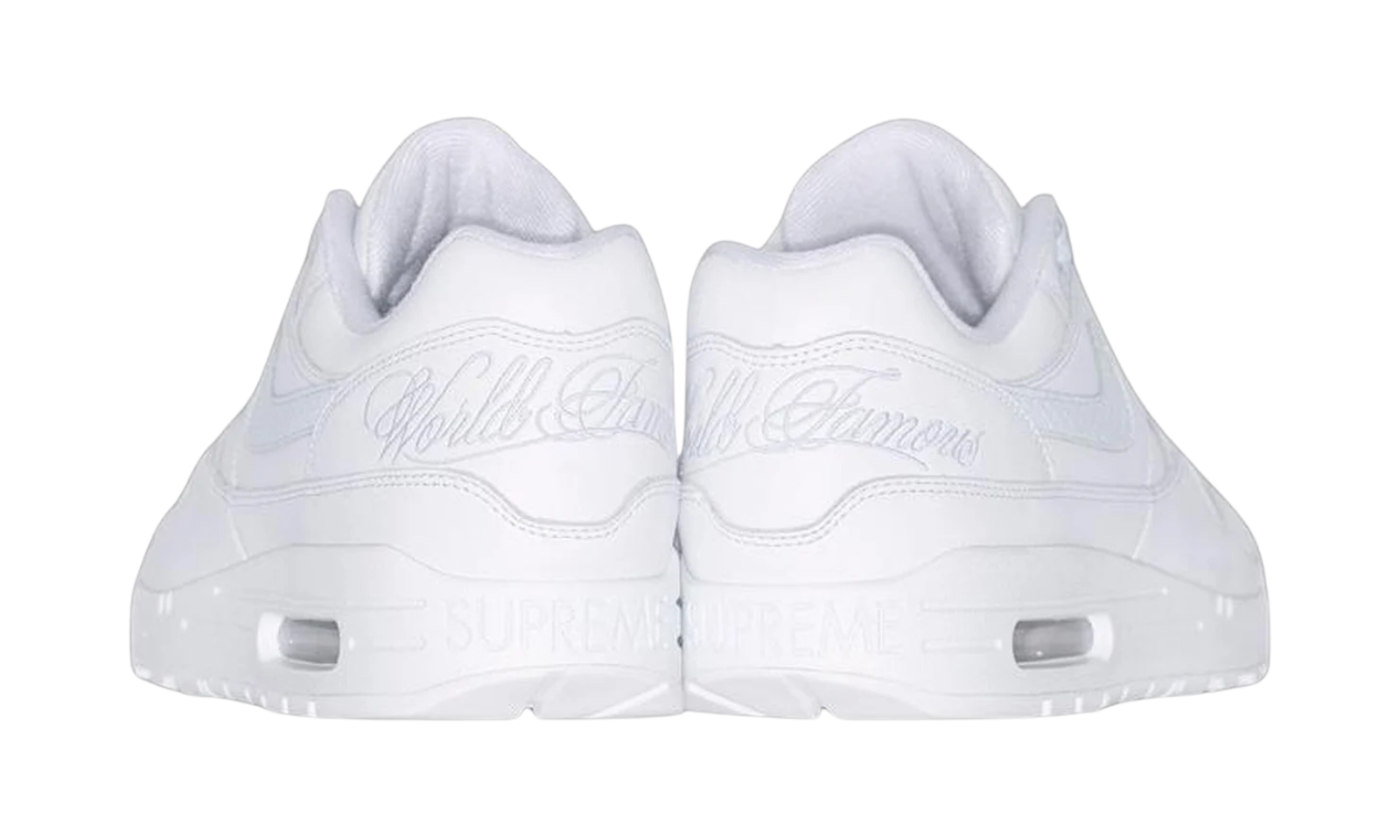 Nike Air Max 1 '87 x Supreme Branco