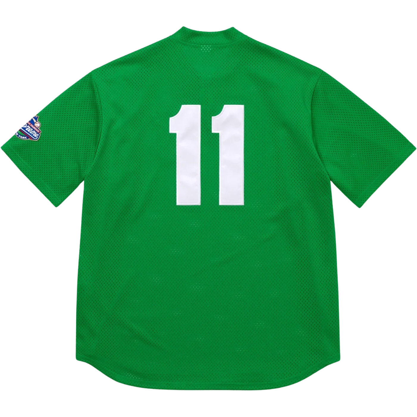Jersey Supreme S Logo Baseball Henley Verde