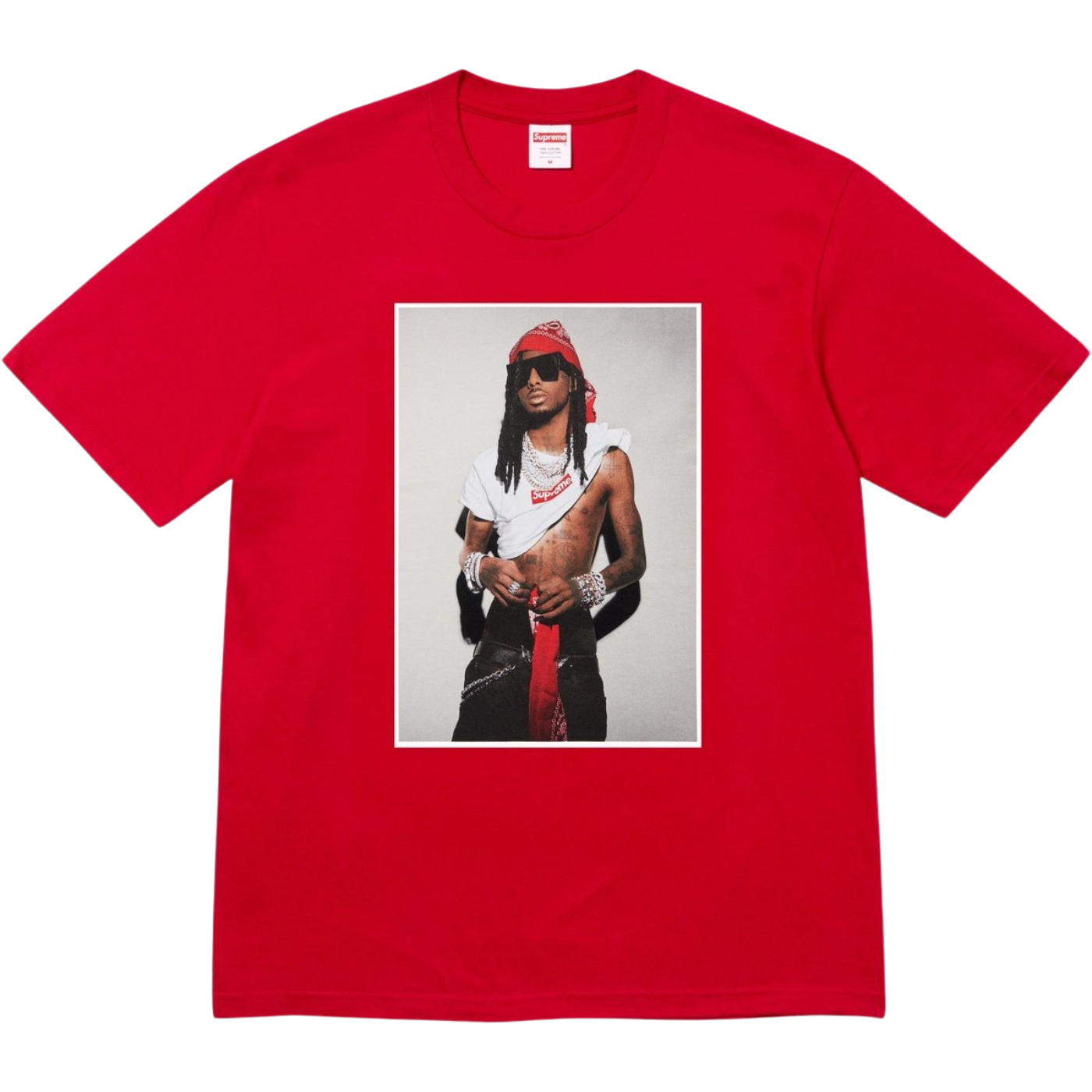 Camiseta Supreme x Playboi Carti Vermelha