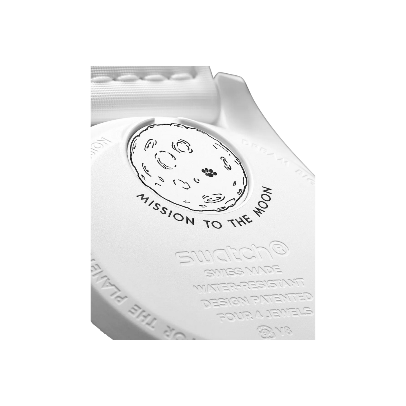 Swatch x Omega Relógio Bioceramic Mission To Earthphase - S033W700