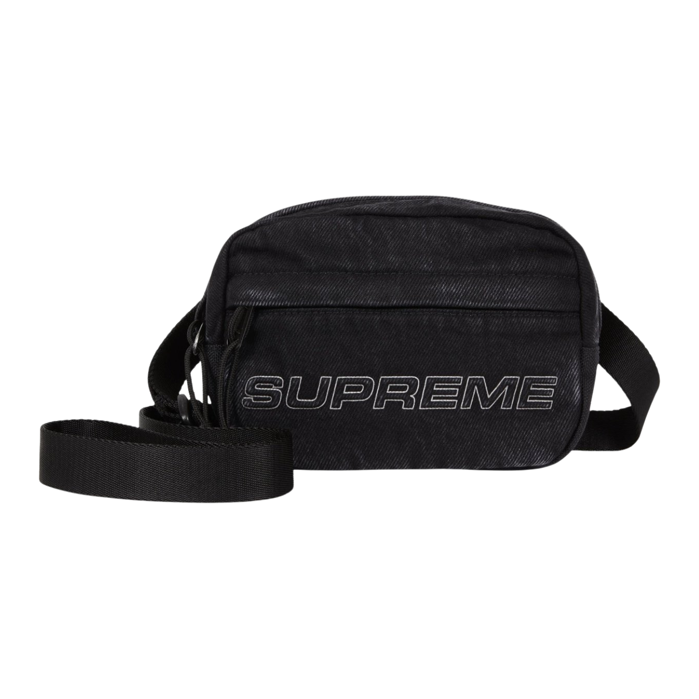 Denim Mini Shoulder Bag Supreme Preto