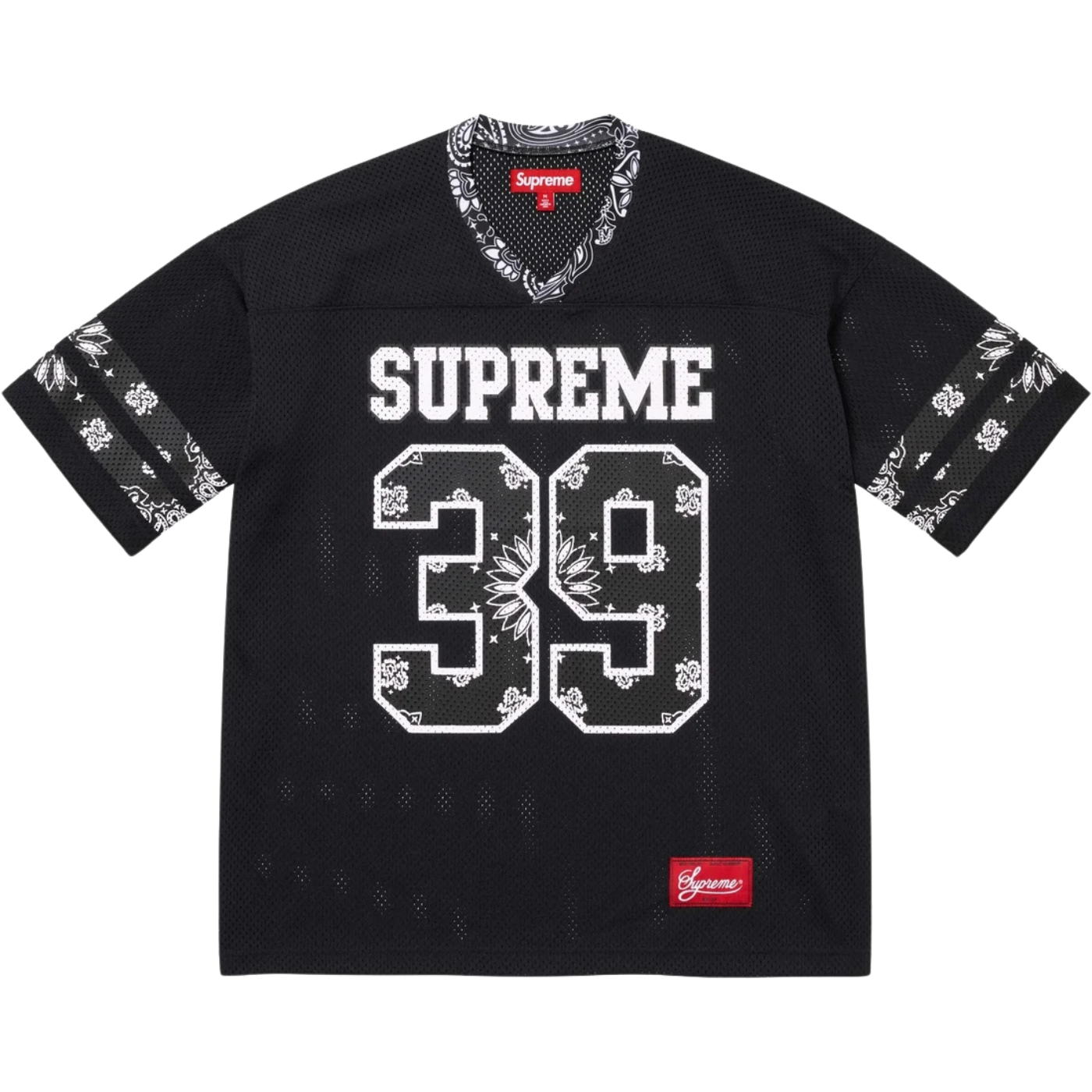 Jersey Supreme Bandana Football Preta