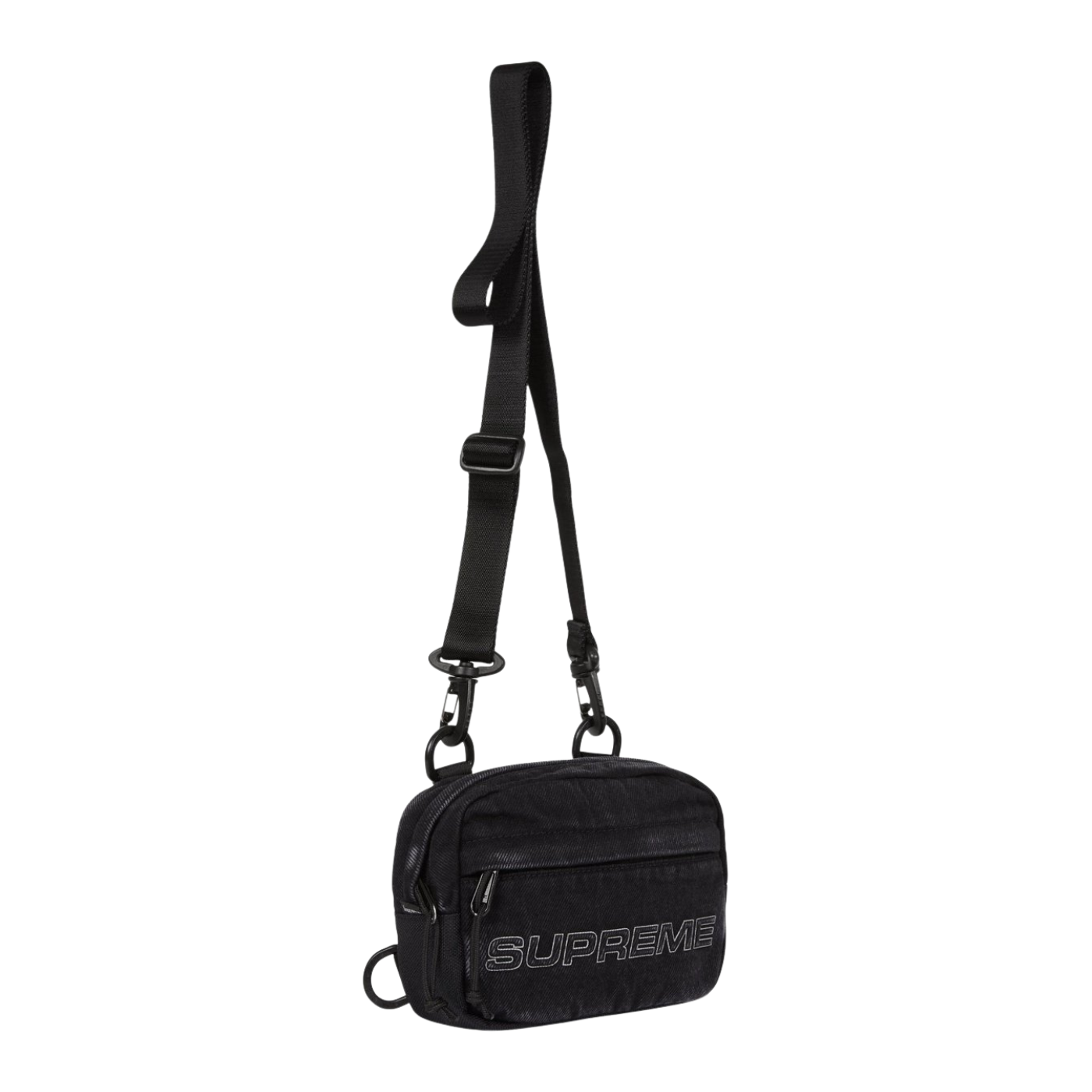 Denim Mini Shoulder Bag Supreme Preto