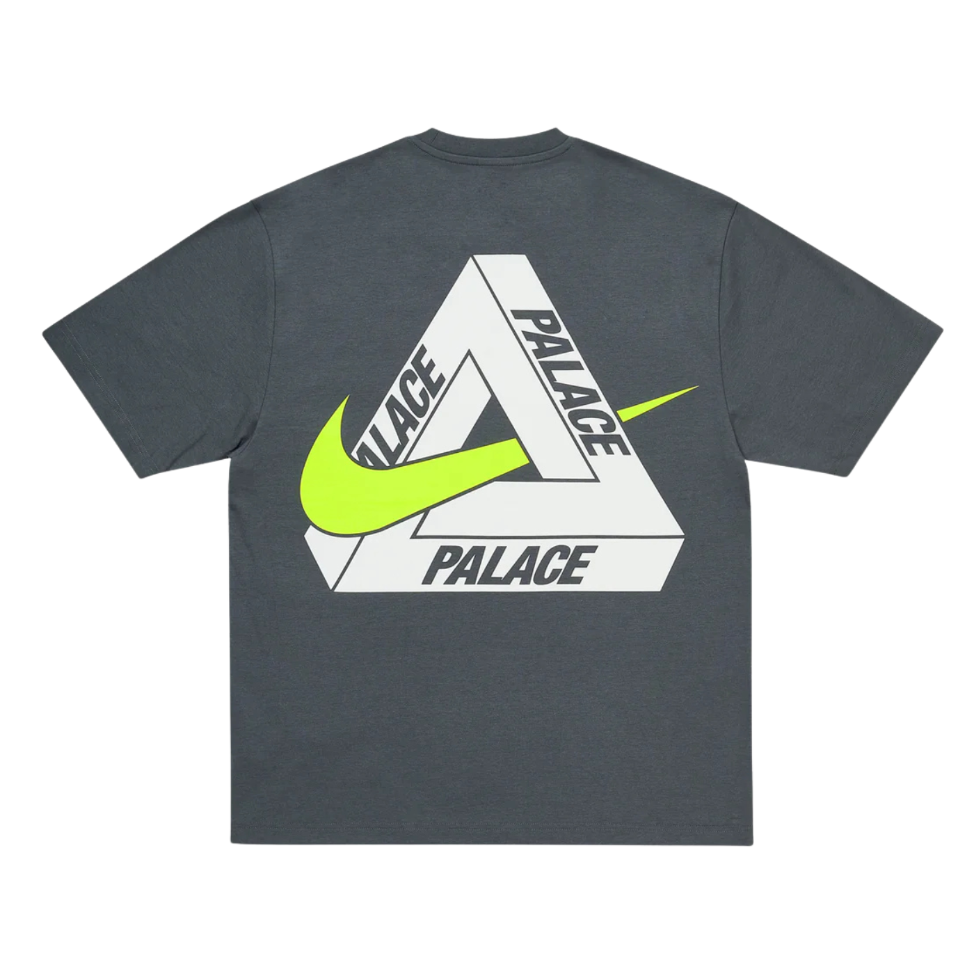 Camiseta Nike x Palace Tri Swoosh Dark Cinza