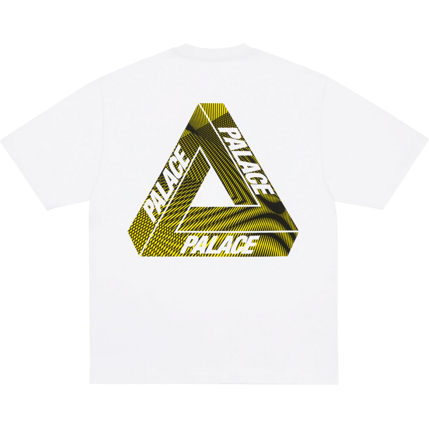 Camiseta Palace Tri-Vex Branca/Amarela