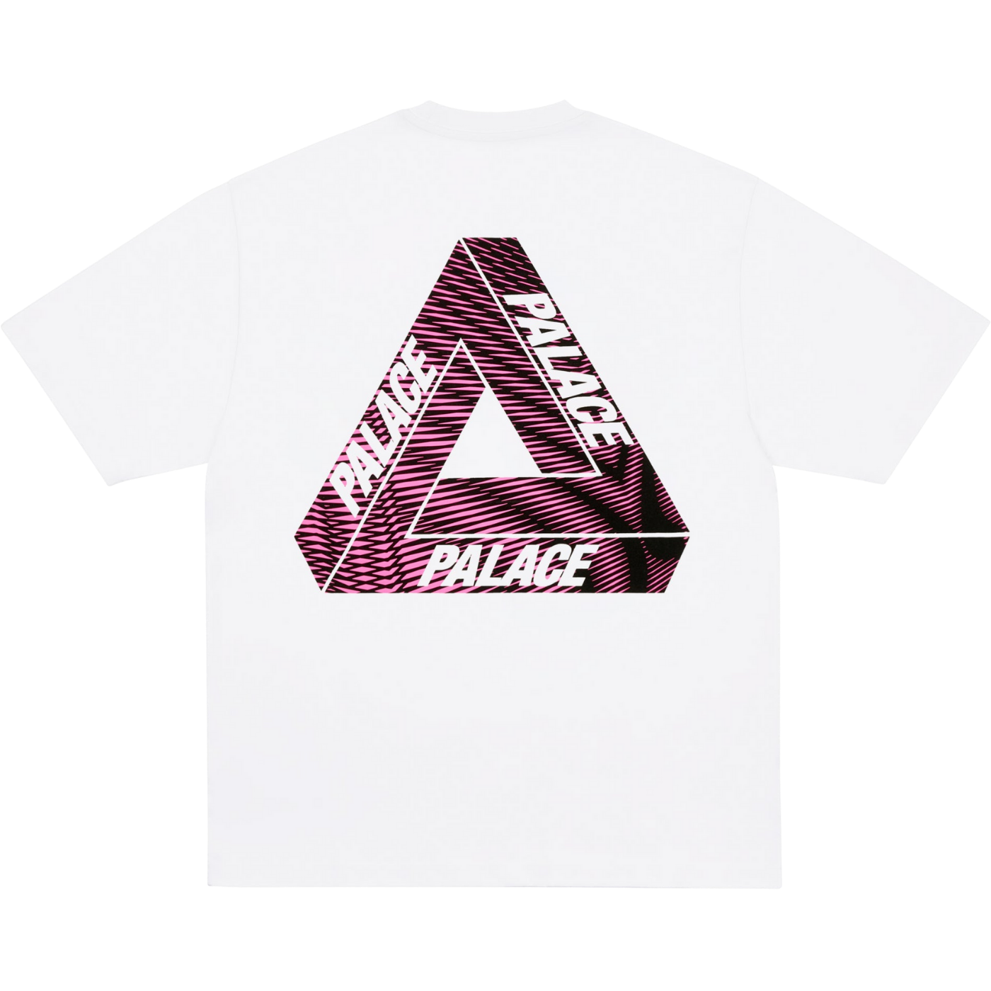 Camiseta Palace Tri-Vex Branca/Rosa
