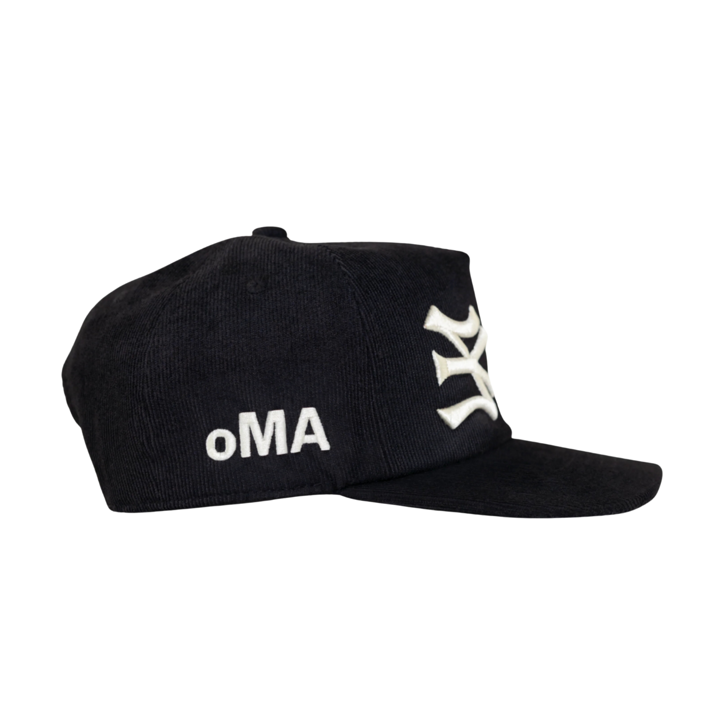 Boné oMA Studios Ny Ny Corduroy Preto
