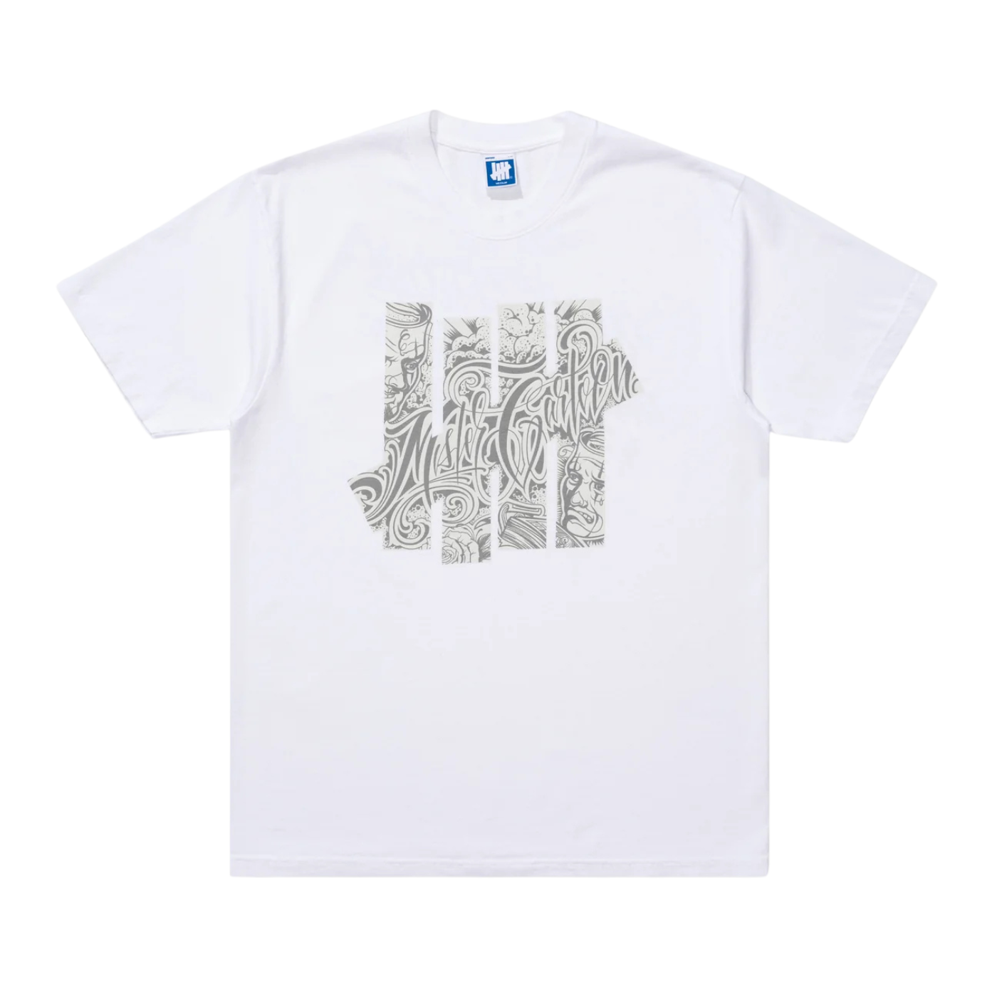 Camiseta Undefeated x Mister Cartoon Branca