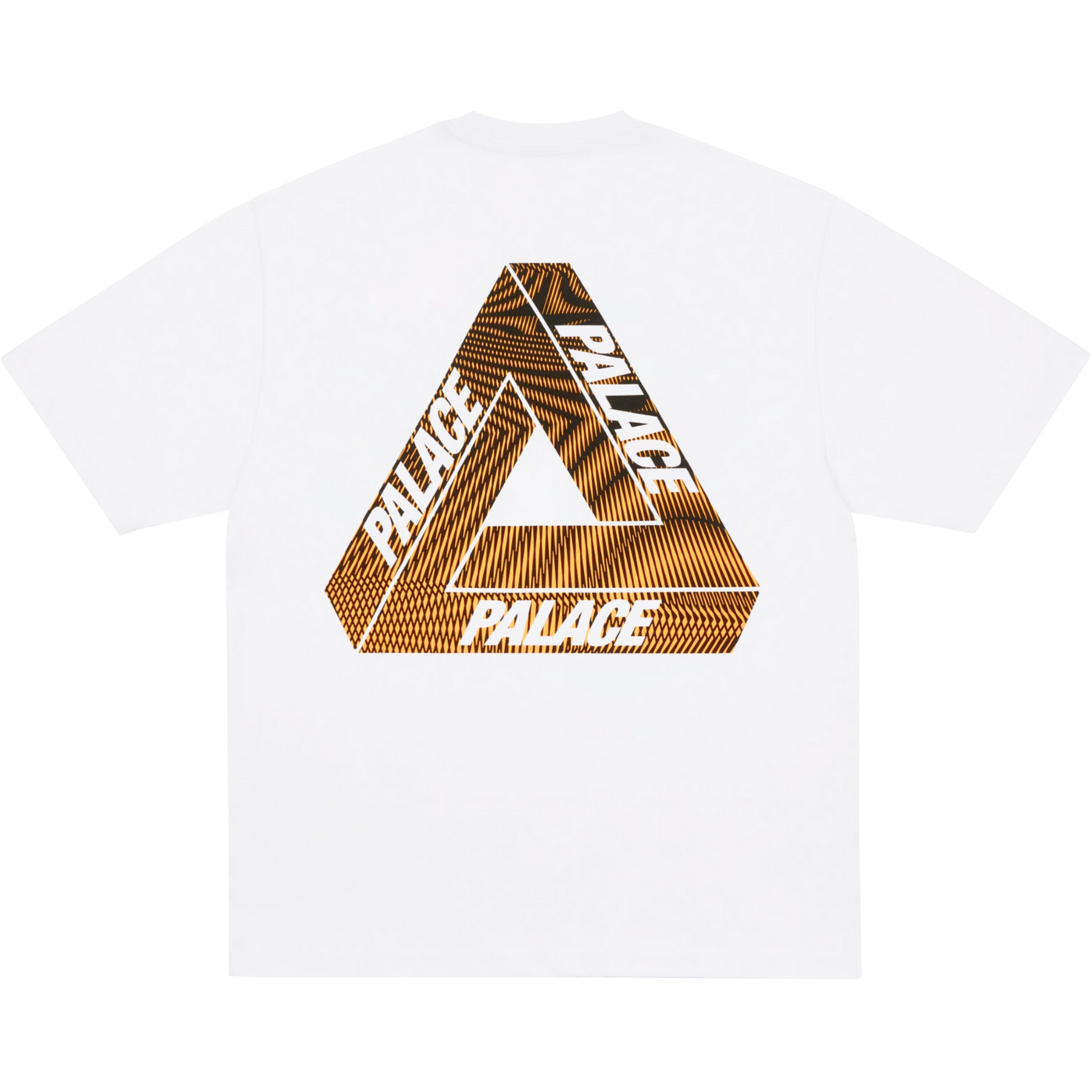 Camiseta Palace Tri-Vex Branca/Laranja