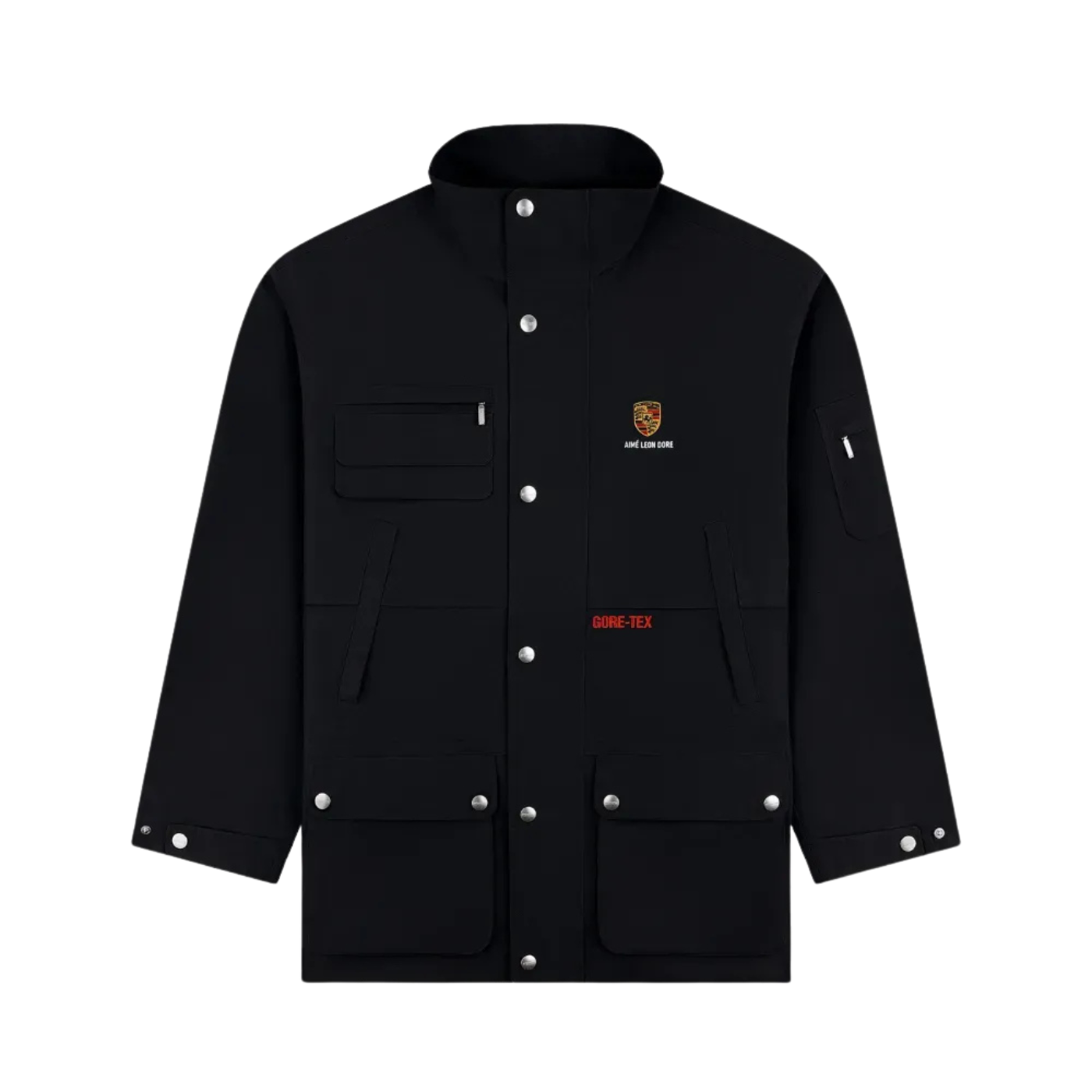 Porsche x Aimé Leon Dore Jaqueta GORE-TEX Cabrio Jet Black
