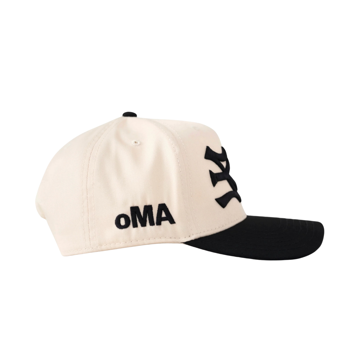 Boné oMA Studios Ny Ny Curved Brim Branco/Preto