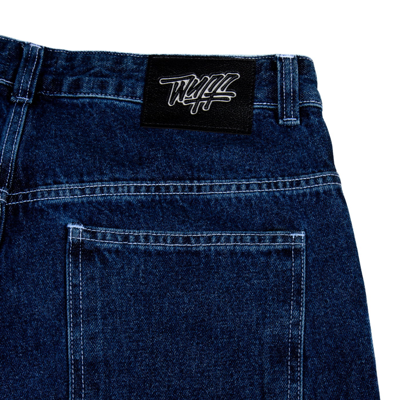 Calça Wuff Baggy Jeans Azul Escura