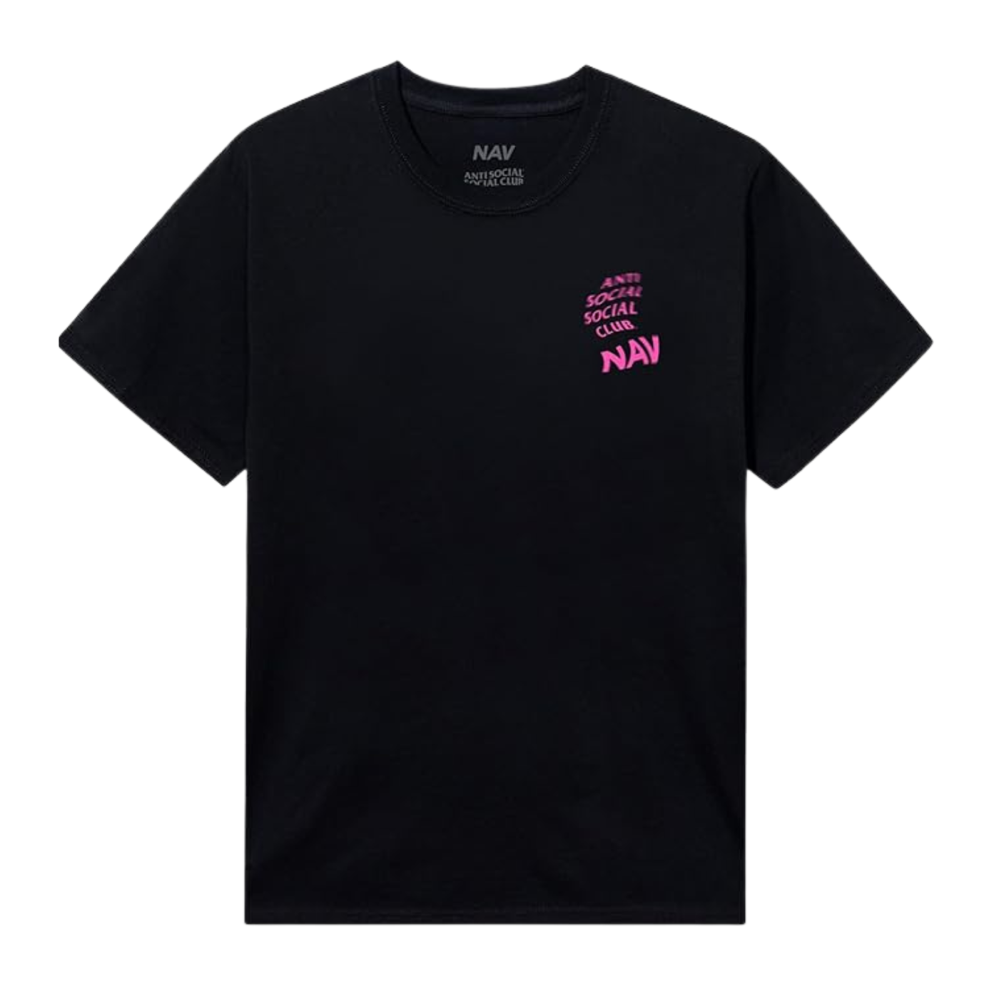 Camiseta Anti Social Social Club Nav Preta