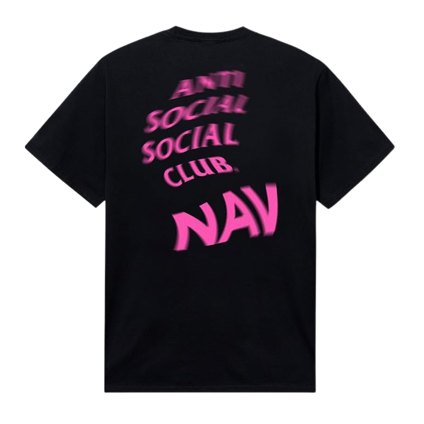 Camiseta Anti Social Social Club Nav Preta