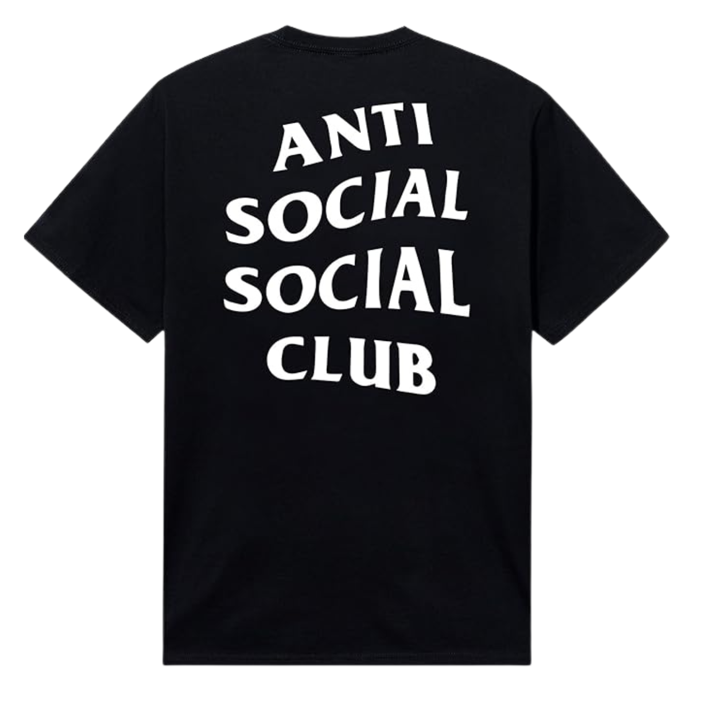 Camiseta Anti Social Social Club Flag Preta