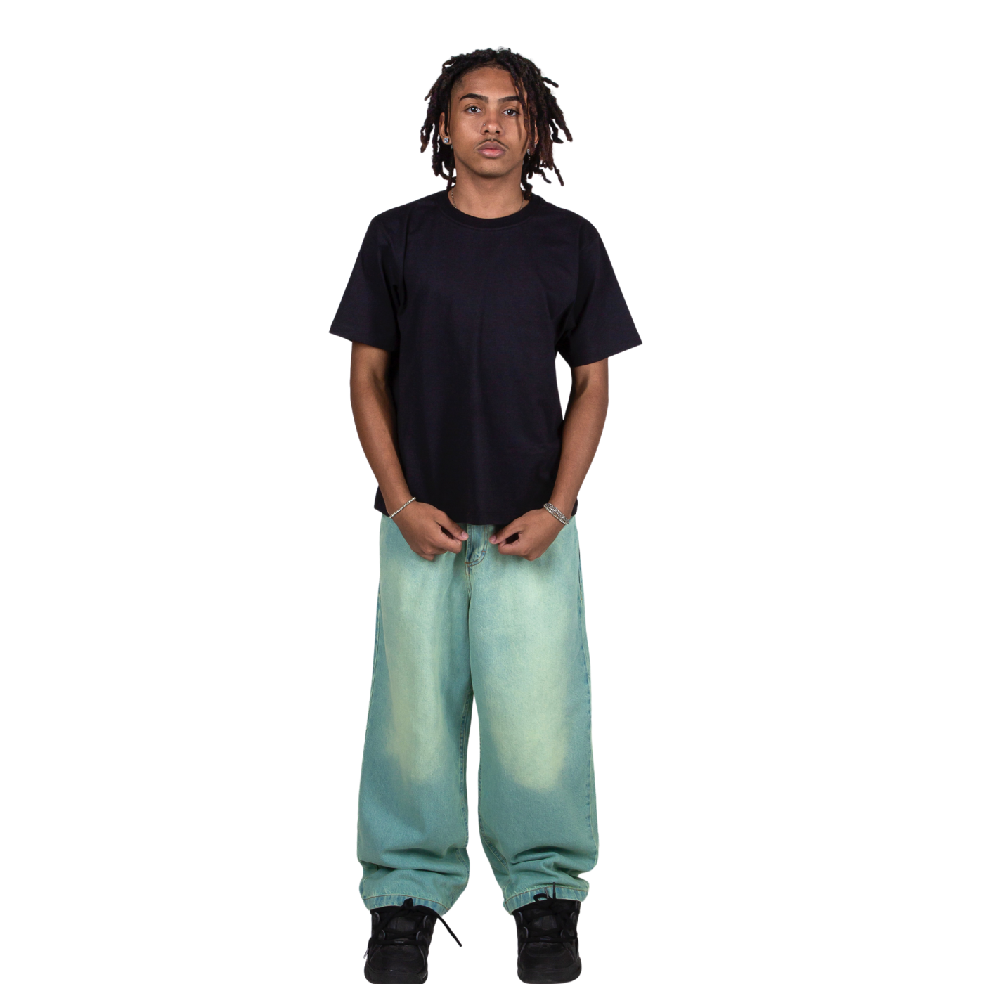 Calça Wuff Baggy Jeans Ocean