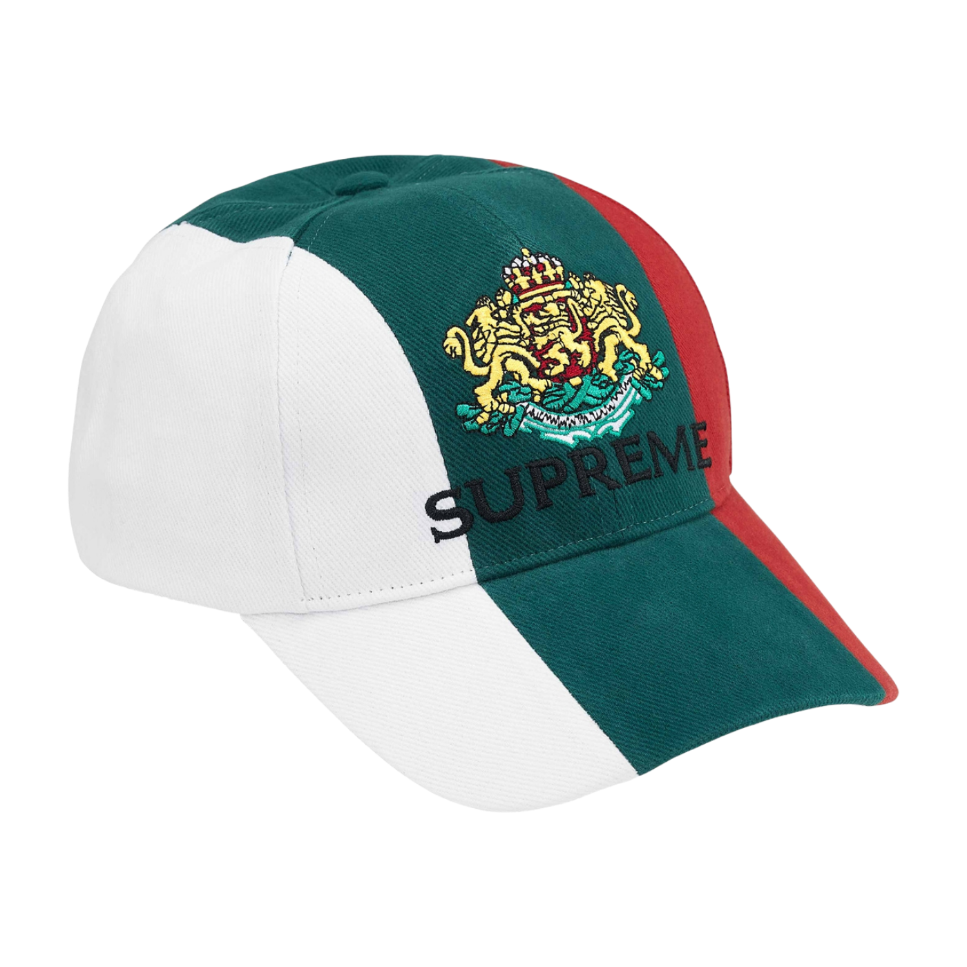 Boné Supreme Crest 6-Panel Branco
