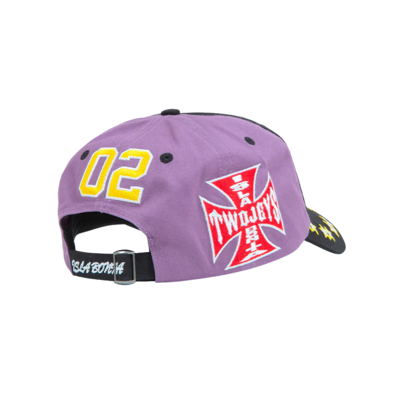 Boné Two Jeys Embroidered Purple Dad