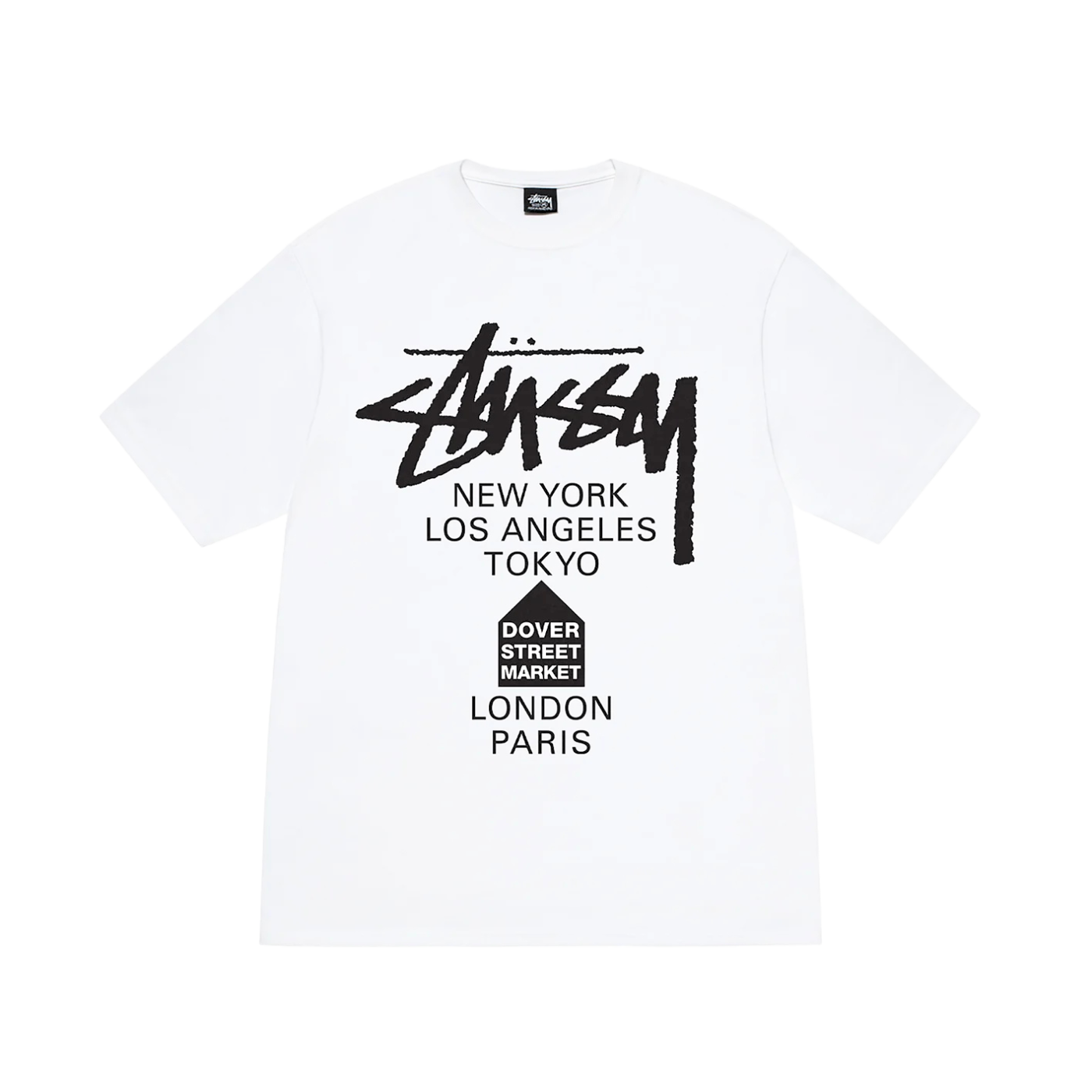 Camiseta Stussy DSM World Tour Branca
