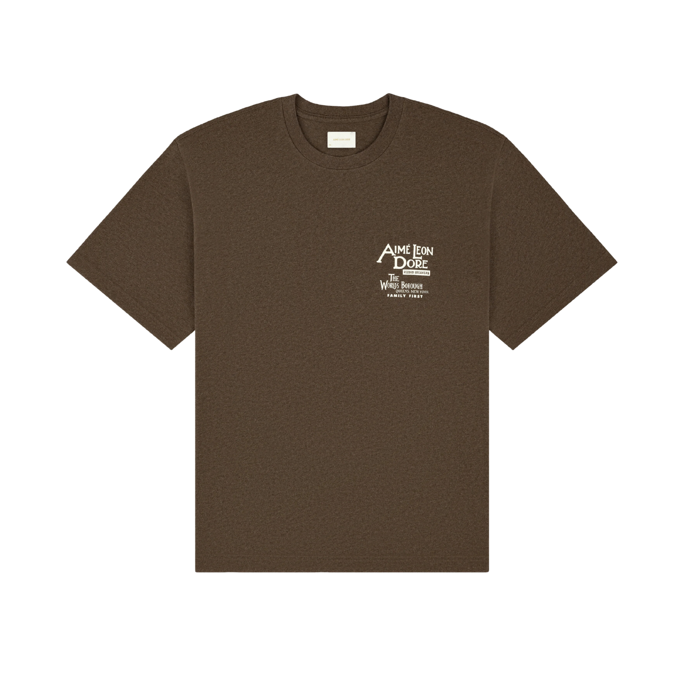 Camiseta Aimé Leon Dore Records Breakers Otter Heather