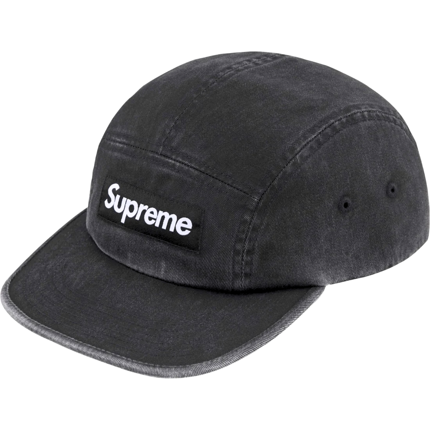 Boné Supreme Washed Chino Preto