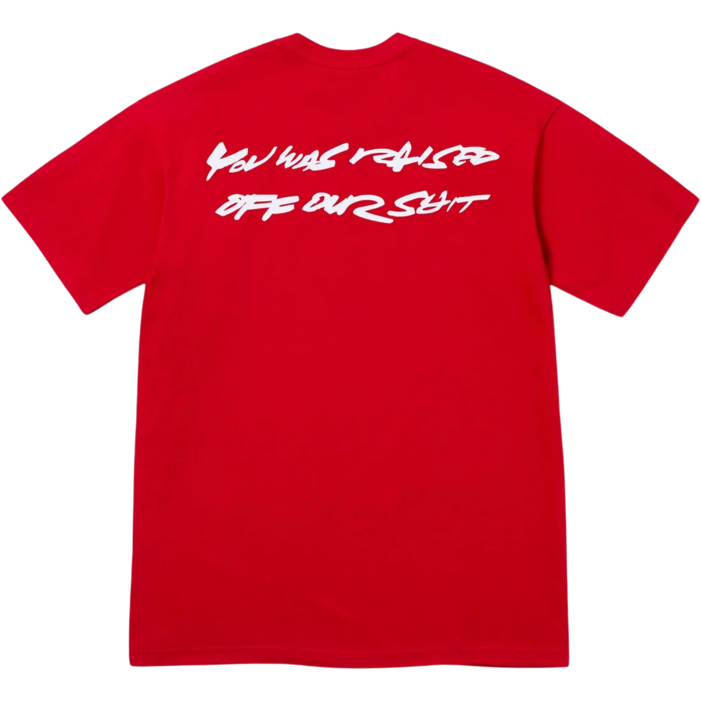 Camiseta Supreme Futura Box Logo Red