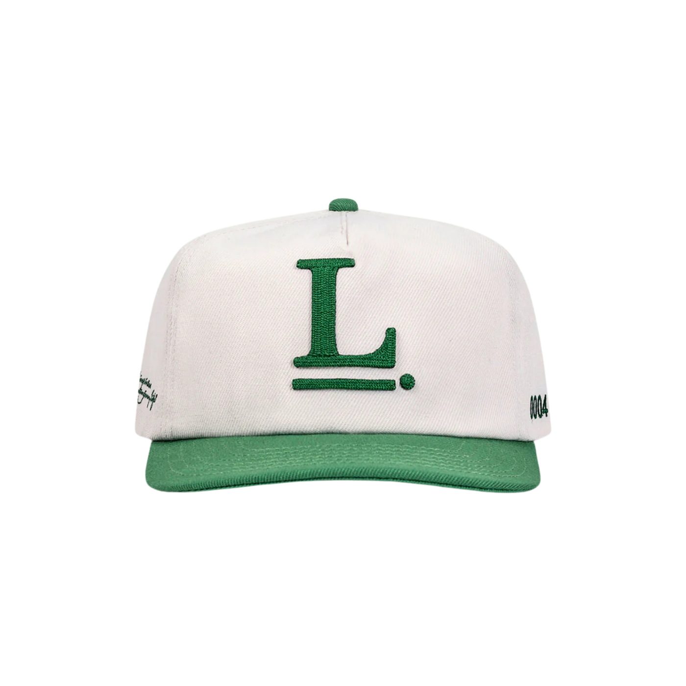 Boné Local Space Logo Snapback Branco/Verde