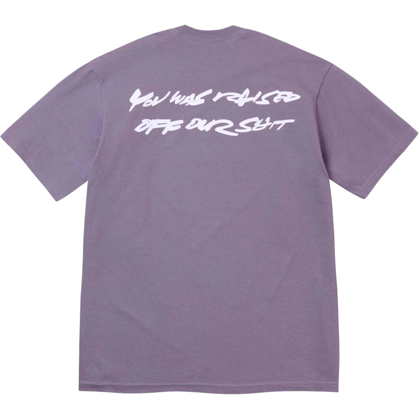 Camiseta Supreme Futura Box Logo Purple