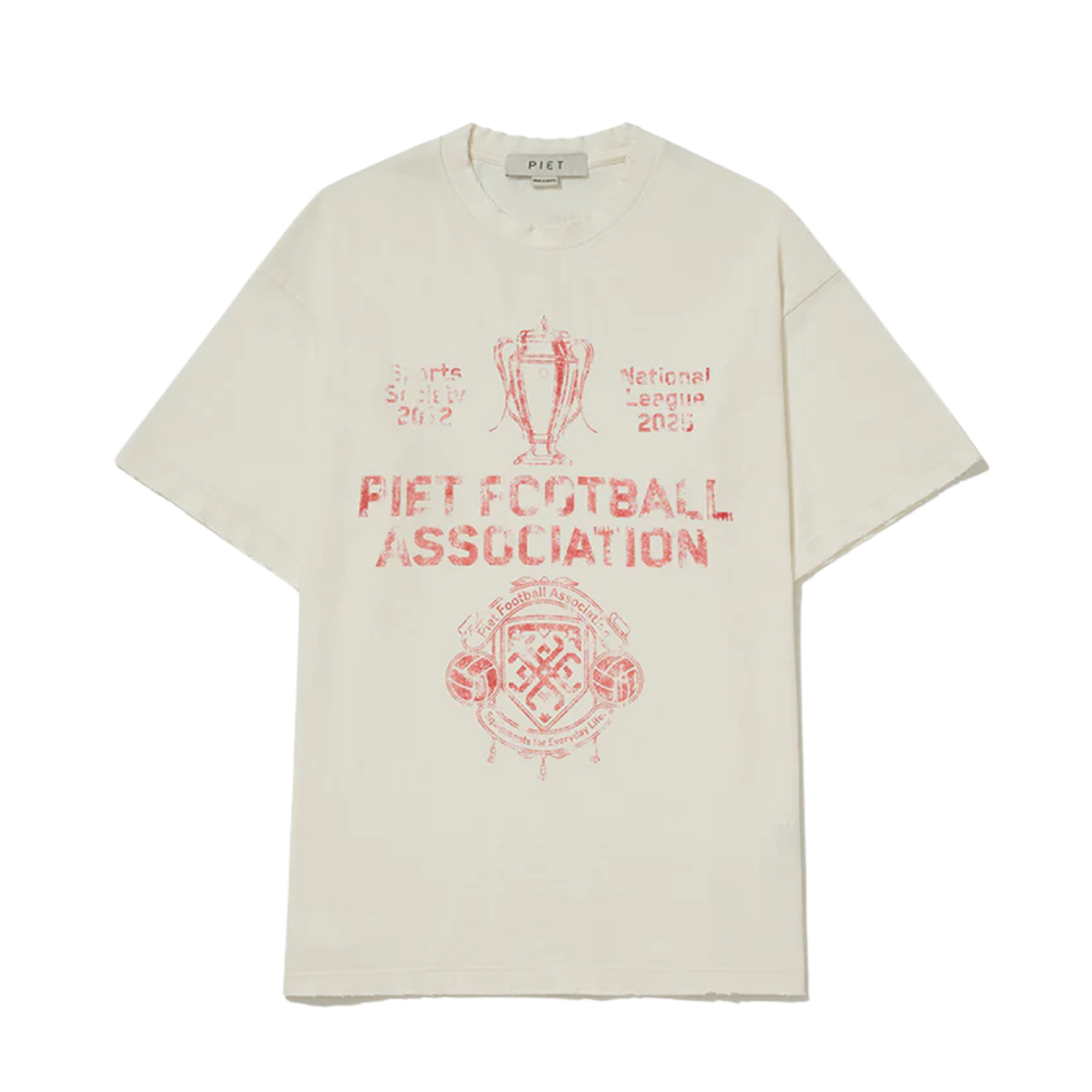 Camiseta Piet Football Association Bone