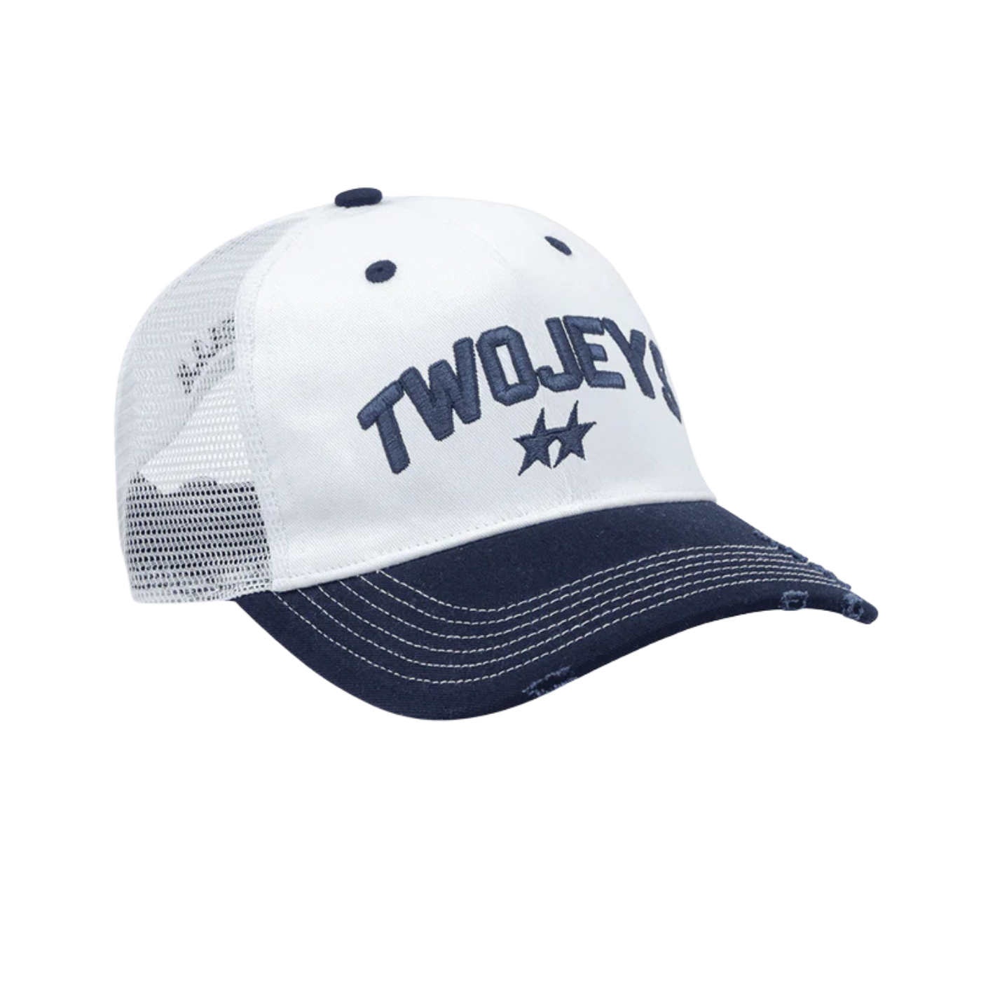 Boné Two Jeys White Icon Trucker