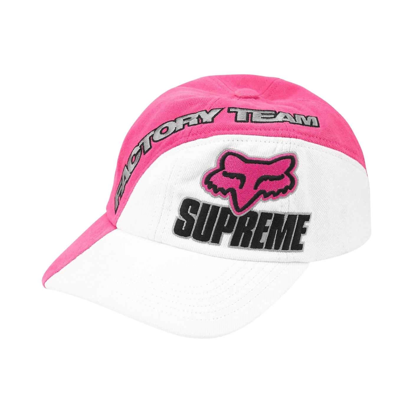Boné Supreme x Fox Racing Rosa