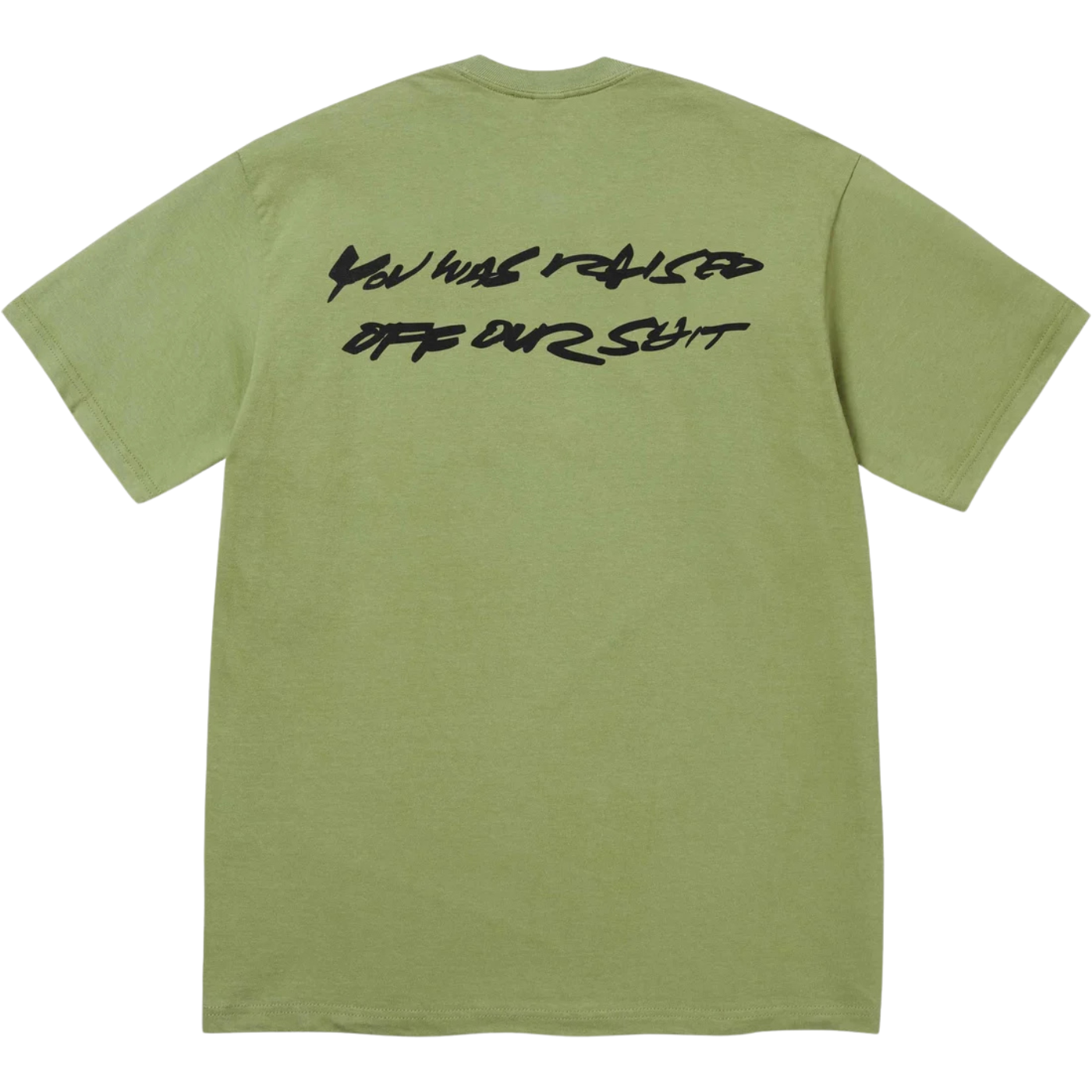 Camiseta Supreme Futura Box Logo Green