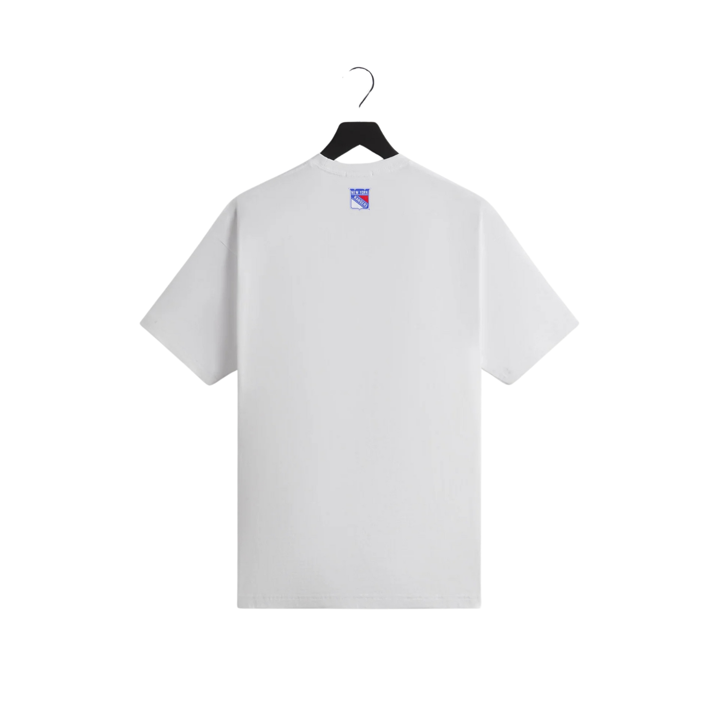 Camiseta Kith x Rangers Hat Trick Vintage Branca