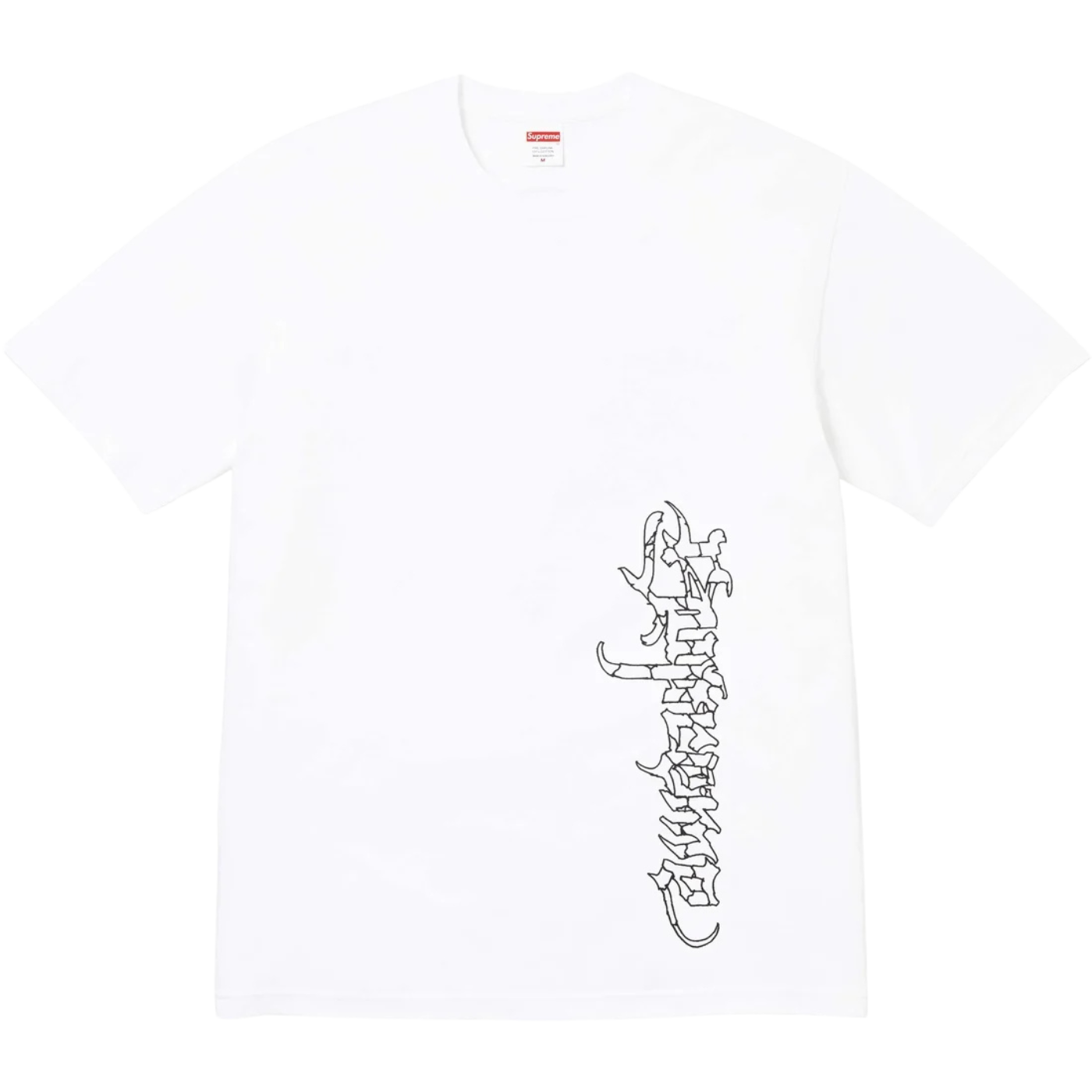 Camiseta Supreme Satan White
