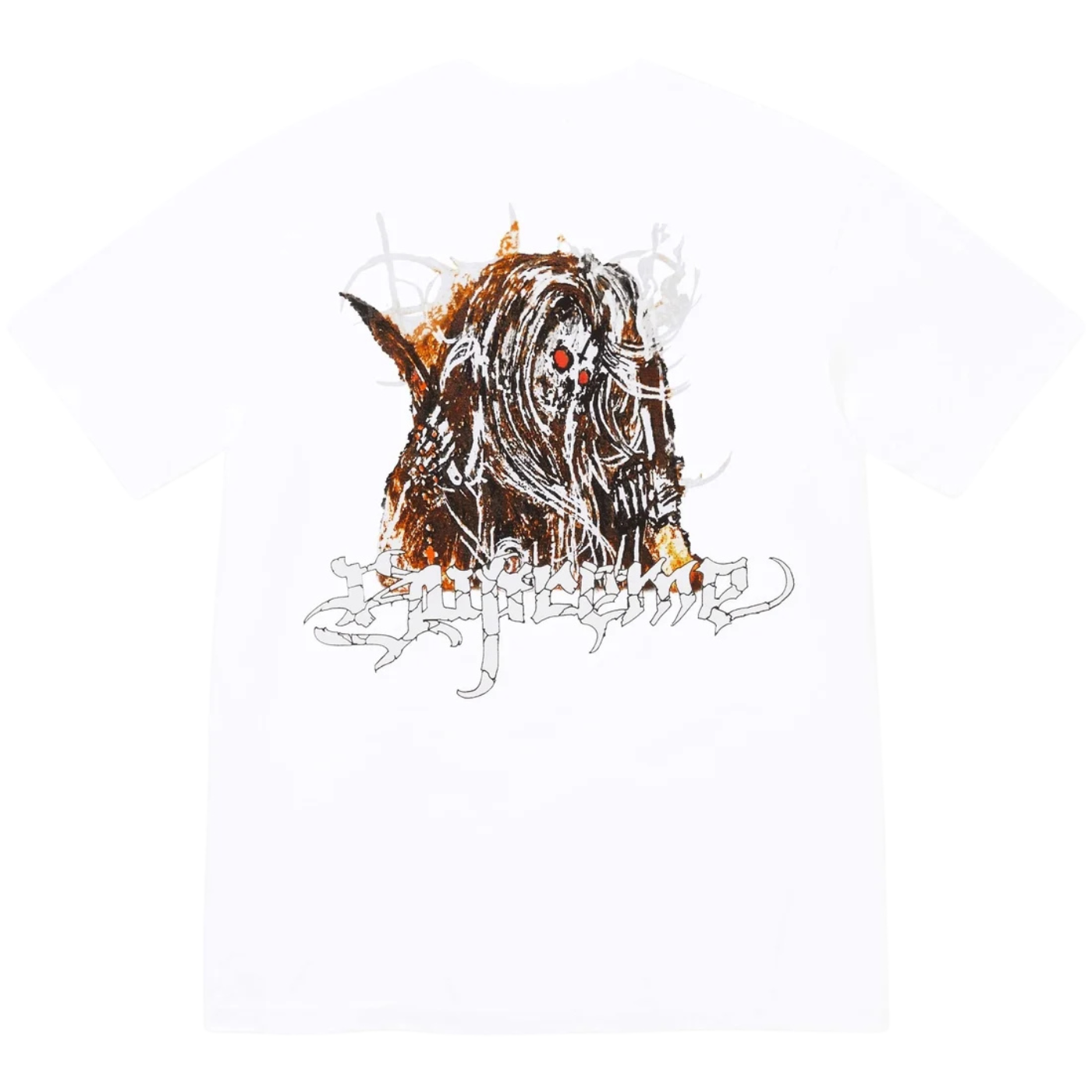 Camiseta Supreme Satan White