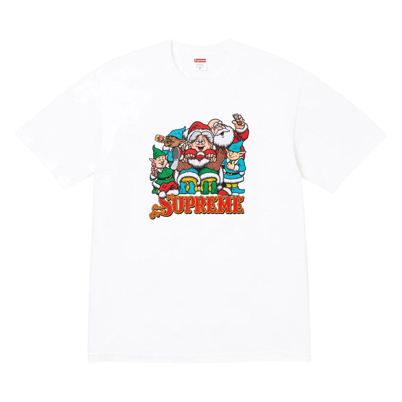 Camiseta Supreme Naughty Branca
