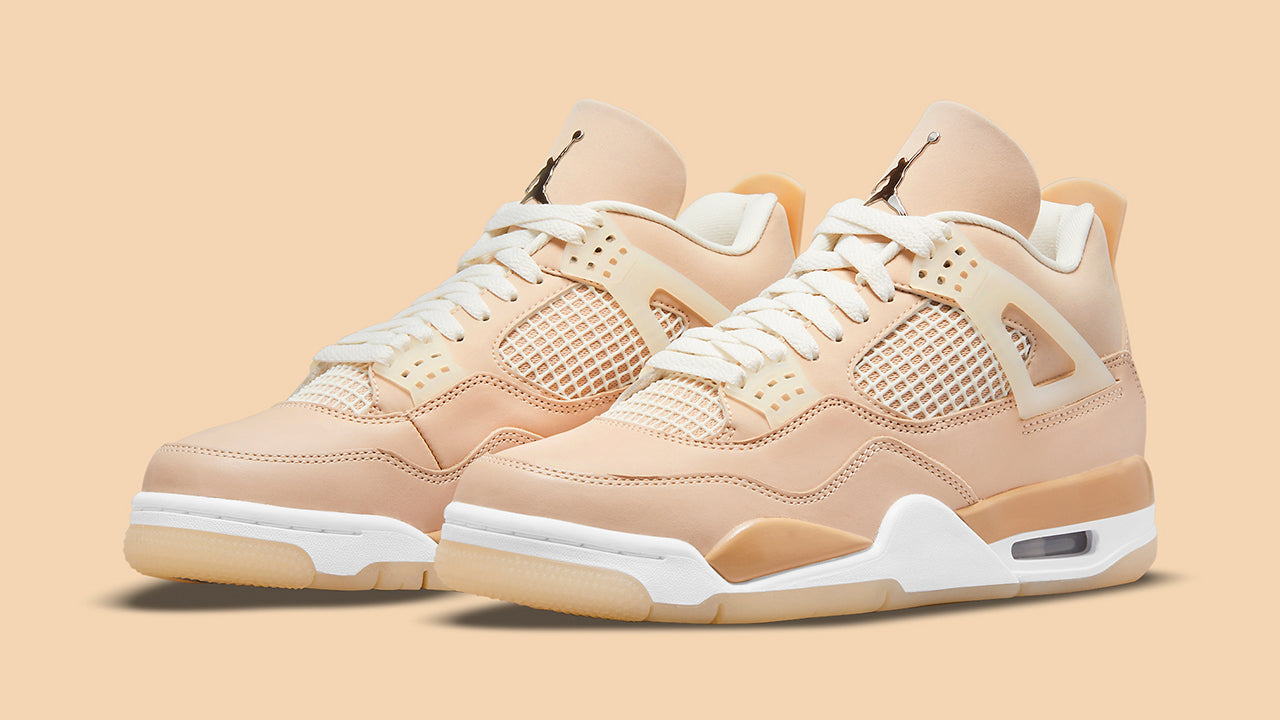 Surgem imagens oficiais do Air Jordan 4 WMNS "Shimmer"