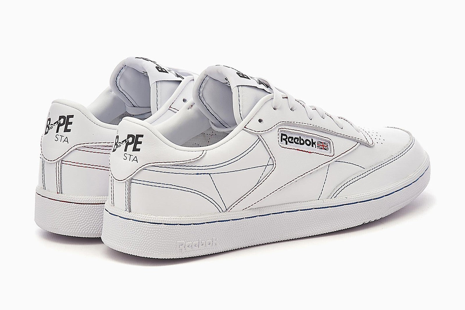 MAIS UM CLUB C REVELADO NA COLABORAÇÃO ENTRE BAPE X REEBOK