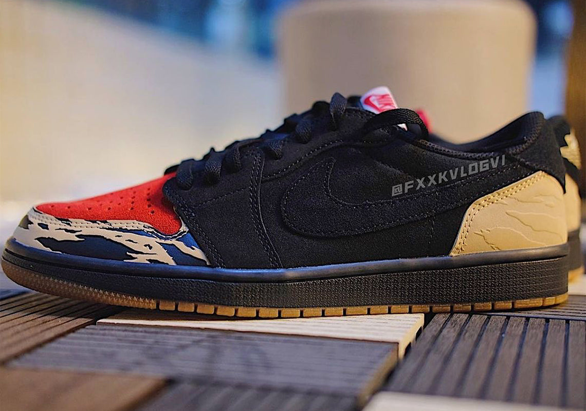 REVELADO IMAGENS DO SOLEFLY X AIR JORDAN 1 LOW