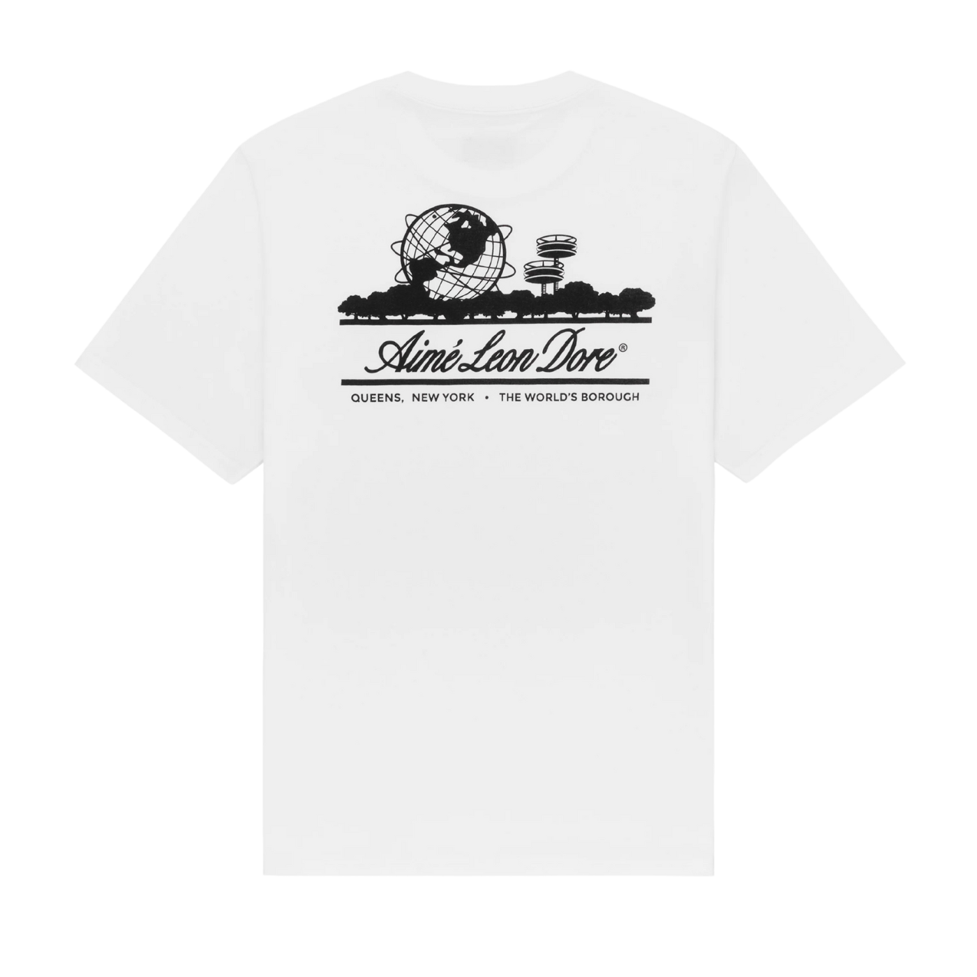 Camiseta Aimé Leon Dore Unisphere Branca