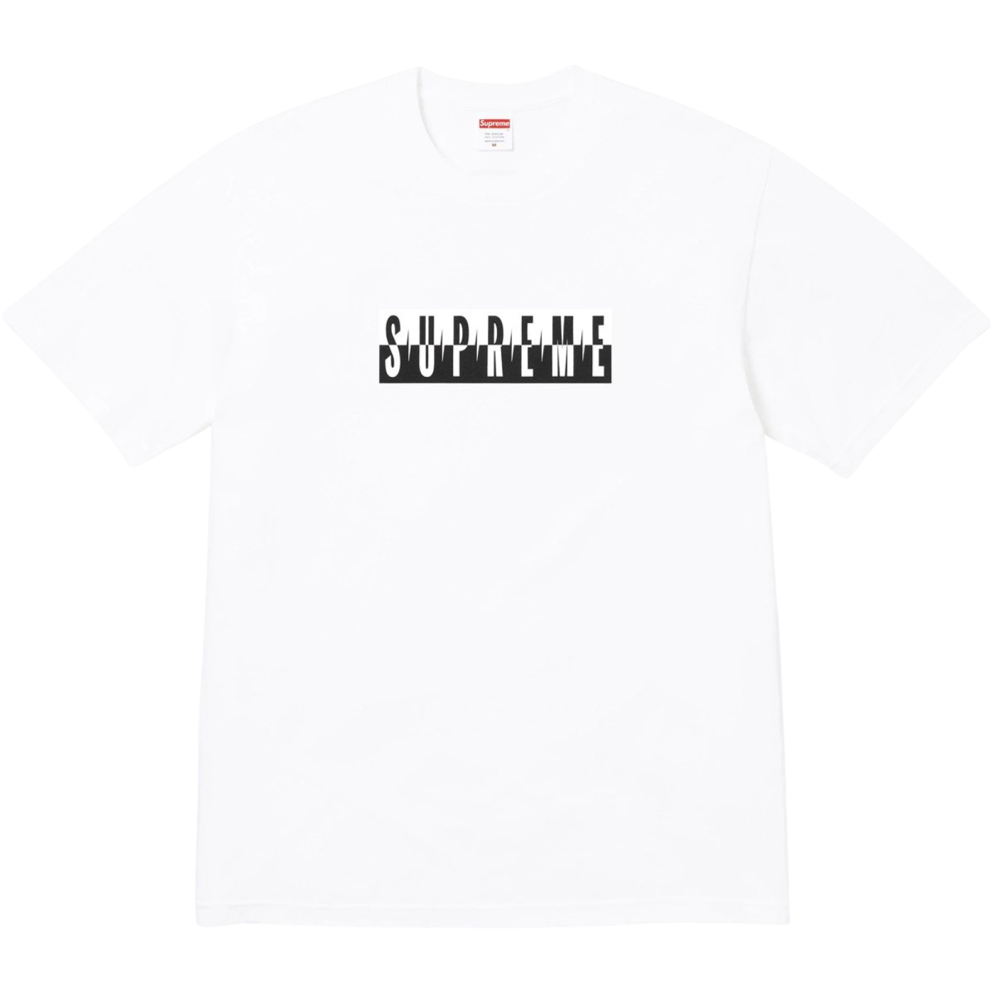 Camiseta Supreme Split Branca