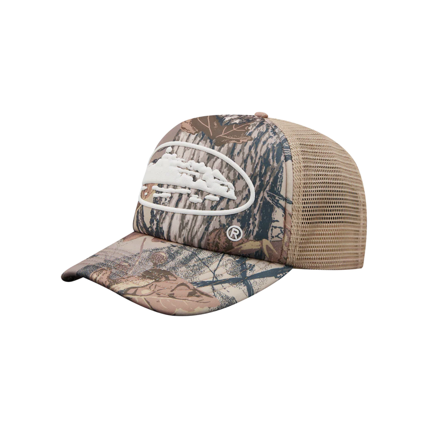 Boné Corteiz Island Puff Print Trucker Camo