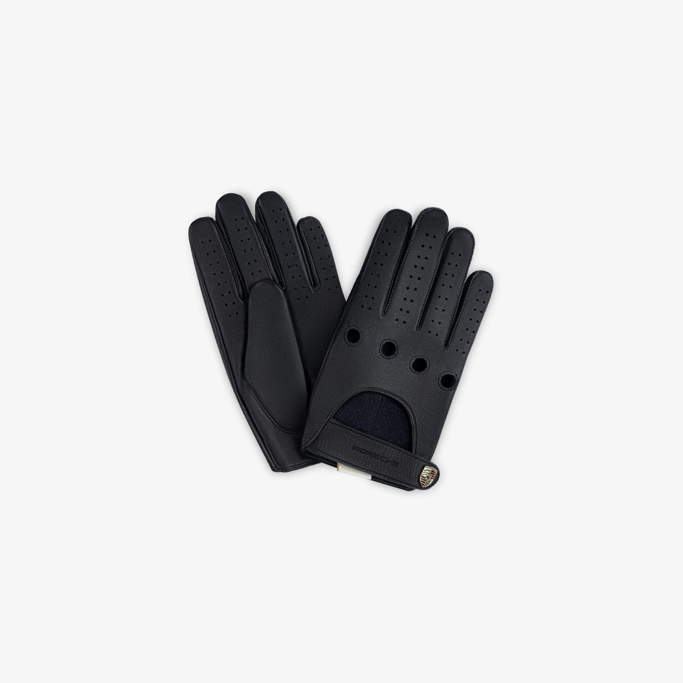 Porsche x Aimé Leon Dore Luva Leather Driving Jet Black