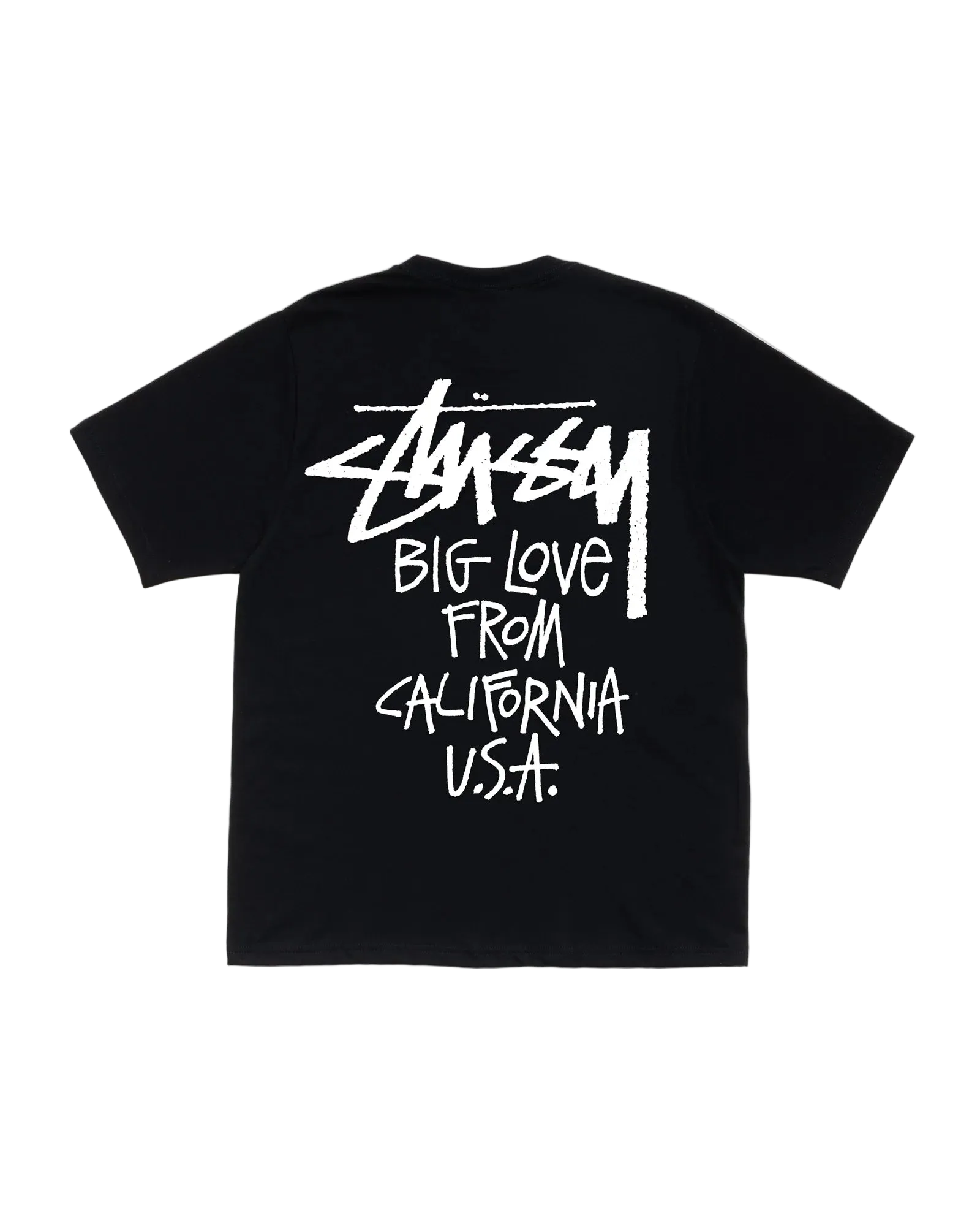 Camiseta Stussy Big Love Preta
