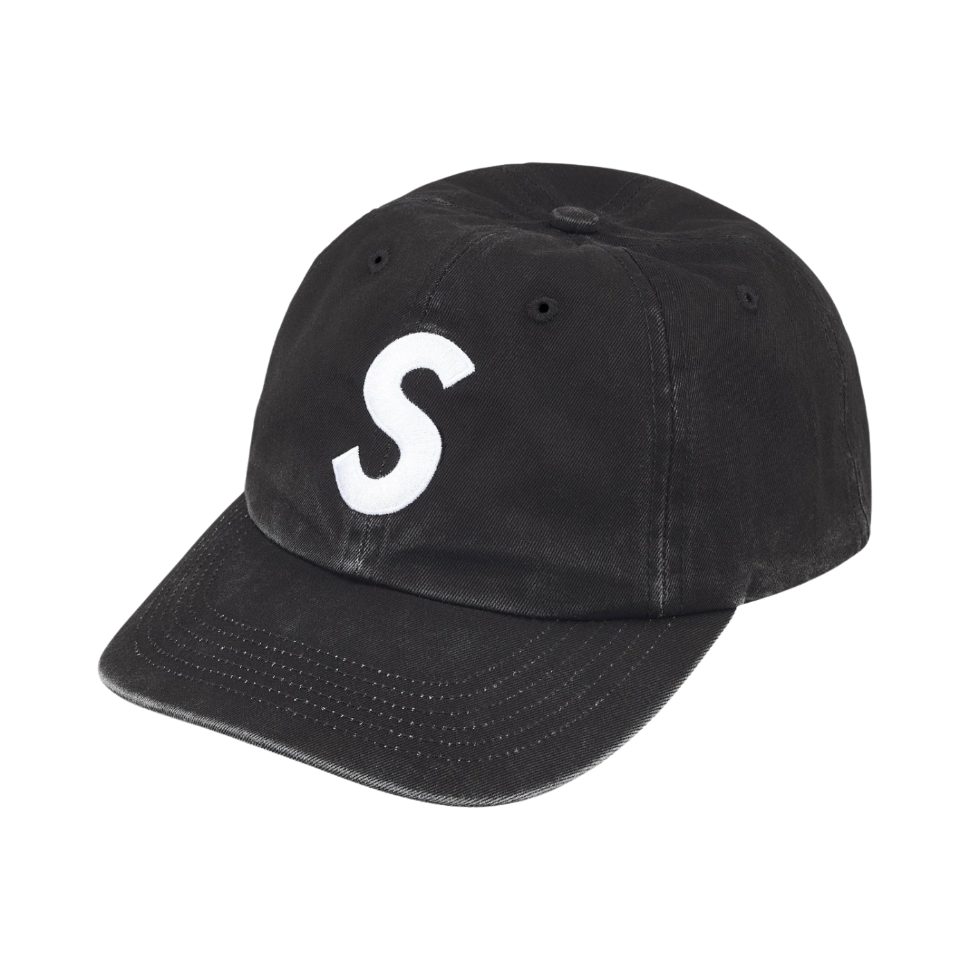 Boné Supreme Pigment S Logo Preto