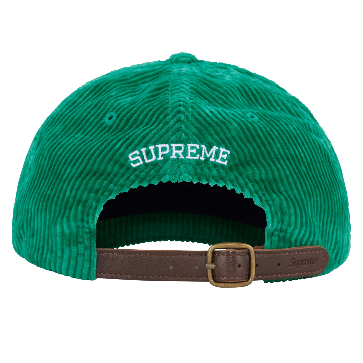 Boné Supreme Corduroy S Logo Green