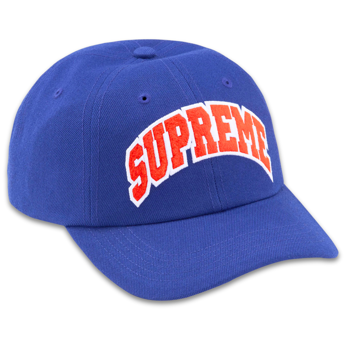 Boné Supreme Felt Arc Logo Azul