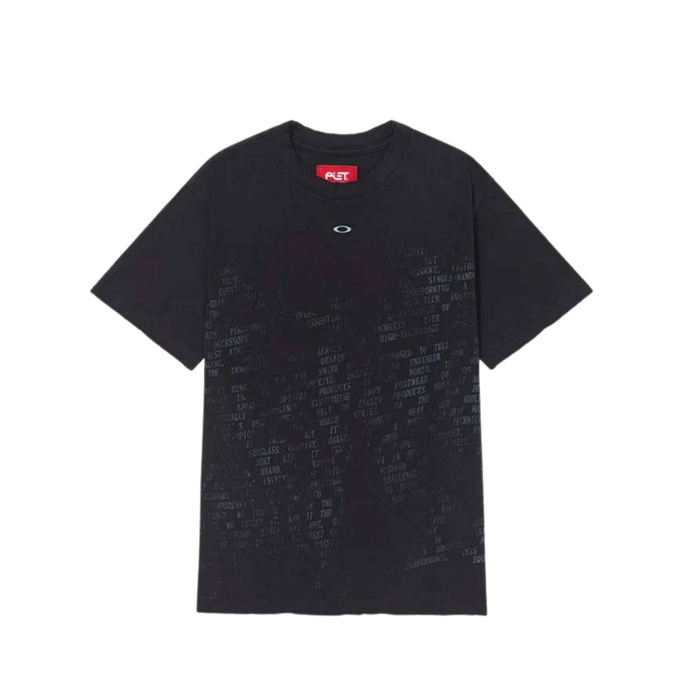 Camiseta Piet x Oakley Nano Logo Ripped Preta