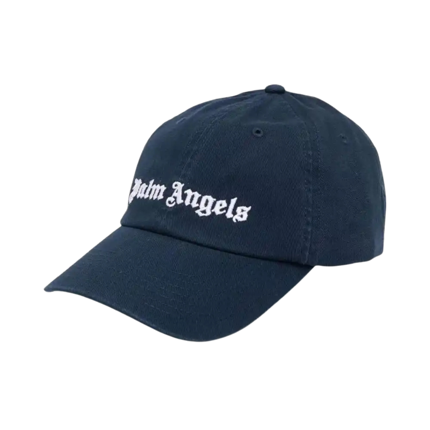 Boné Palm Angels Classic Logo Navy Blue White